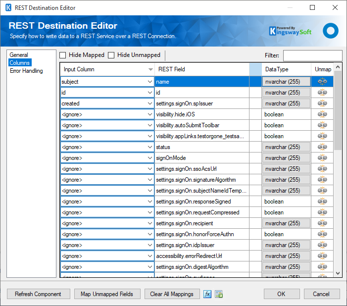 Okta Rest Destination Component - Columns.png